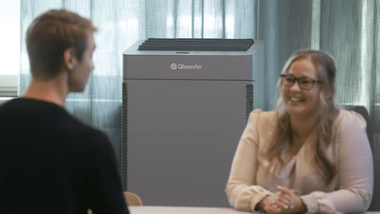 Growing need for air cleaning in times of tripledemic – this new air cleaner is both quiet and energy efficient