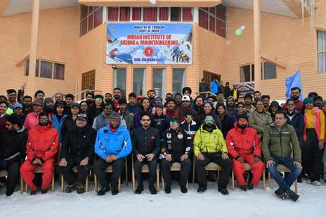Anurag Singh Thakur, LG of J&K officially declare Khelo India Winter Games 3rd edition open in Gulmarg; 40 Khelo India Centers launched in J&K on the occasion