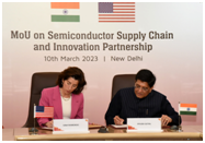 MoU to establish a collaborative mechanism on Semiconductor Supply chain resiliency and diversification