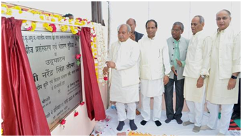 In Jhansi inaugurates seed processing and storage facility at Indian Grassland and Fodder Research Institute