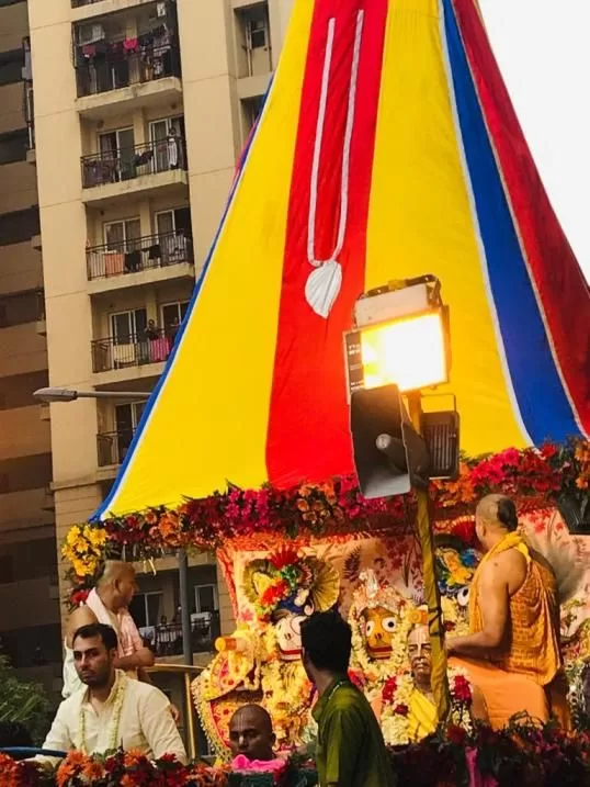 ISKCON Temple at Wave City organizes its 6th annual Jagannath Rath Yatra