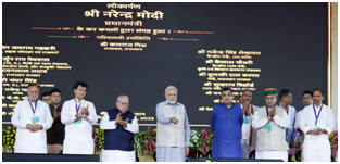 Lay foundation stone for various development projects worth over Rs 24,300 crore laid in Bikaner, Rajasthan