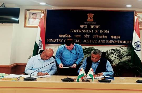 MoU signed by Ministry and National Safai Karamcharis Finance and Development Corporation (NSKFDC)