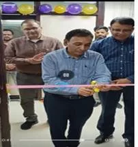 Opening of foot care unit for disabled persons
