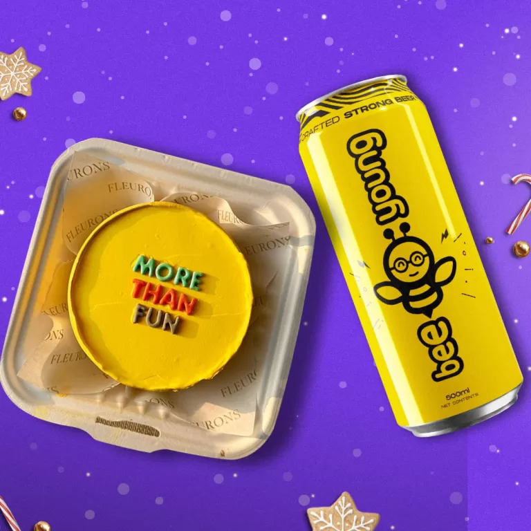 BeeYoung Beer and Fleurons collaborated to make this Christmas Merrier than Ever!