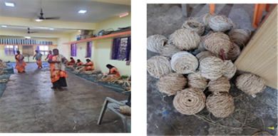Developed a mechanized process for making rope from banana fiber