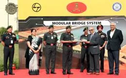 46-meter long modular bridge inducted into Indian Army