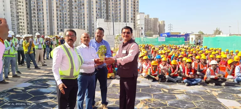 Signature Global Enthusiastically Celebrates National Saftey Week at its Project Sites
