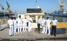 5th Barge ‘Ammunition cum Torpedo cum Missile Barge, LSAM 19’ inducted into Indian Navy