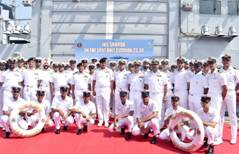 INS Sharda awarded ‘On the Spot Unit Citation’ for prompt response to piracy attack
