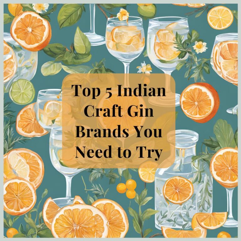 Top 5 Indian Craft Gin Brands You Need to Try – A GoodBharat Exclusive